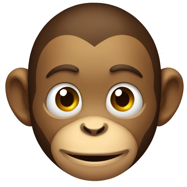 injured monkey clipart emoji