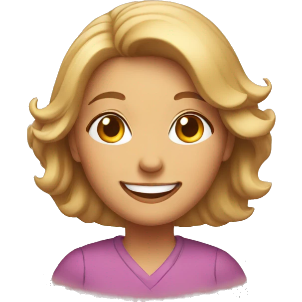 mom with a smile  emoji