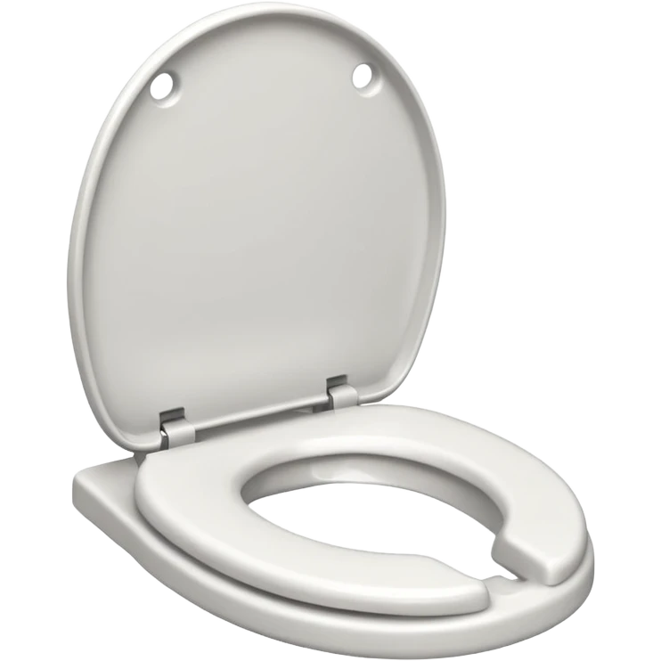 Baby toilet seat without a lid  emoji