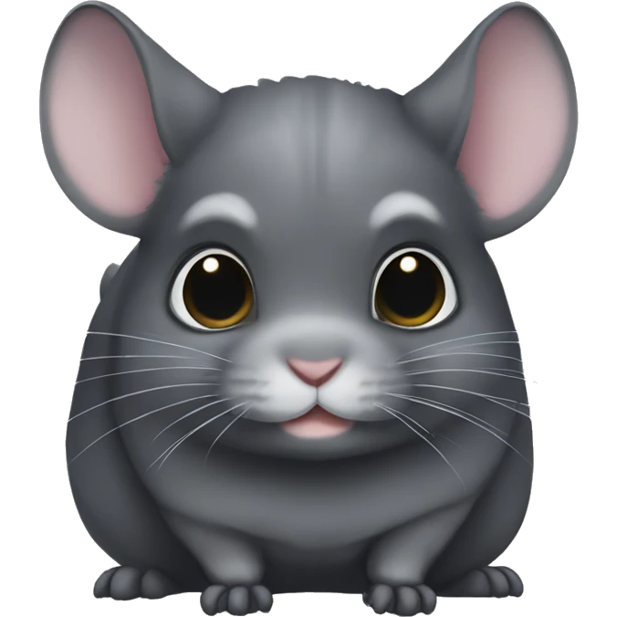 dark gray chinchilla emoji
