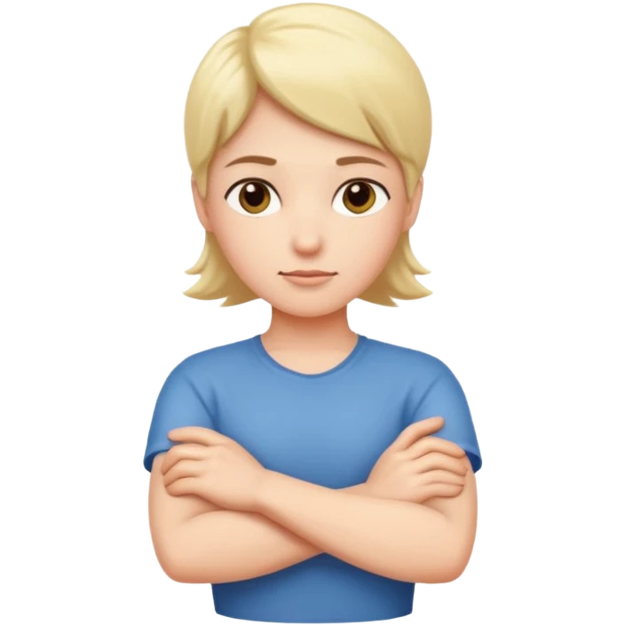 Arms crossing emoji