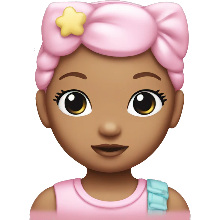 Hello kitty baby pink emoji