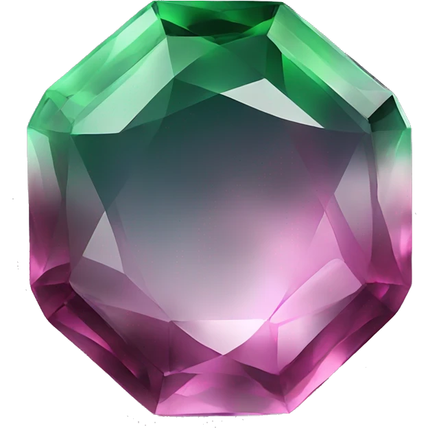 Tourmaline gemstone  emoji