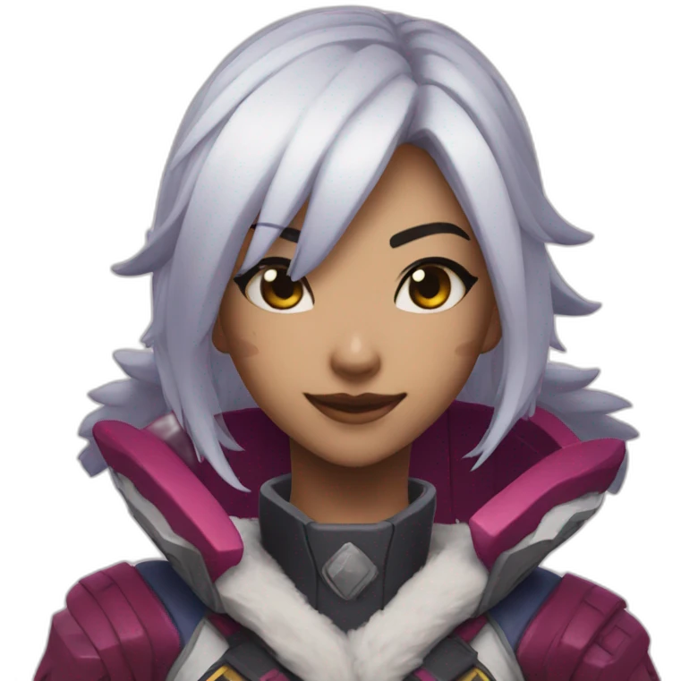 Kiriko from overwatch emoji