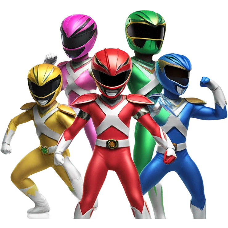 Power Rangers emoji