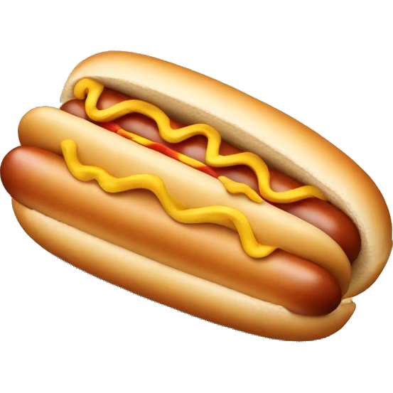 hot dog emoji