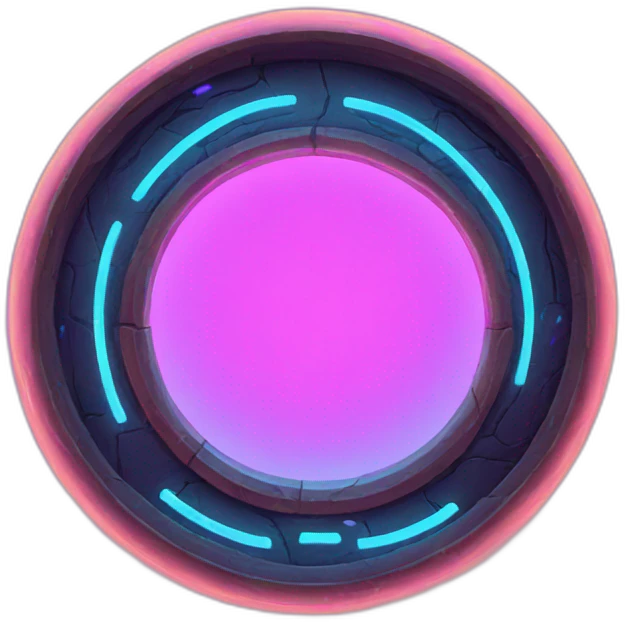 neon portal emoji