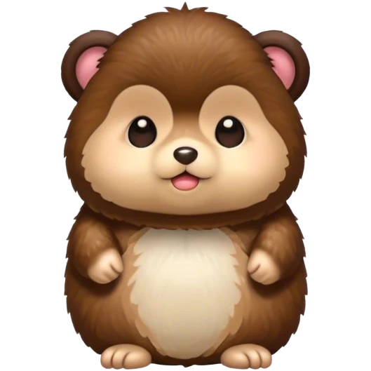 a monchichi trinket emoji