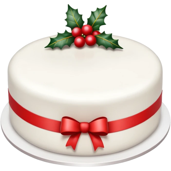 christmas cake  emoji