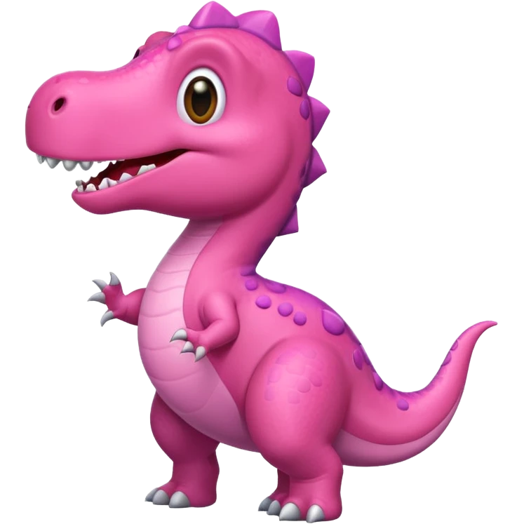 Dinosauro rosa emoji