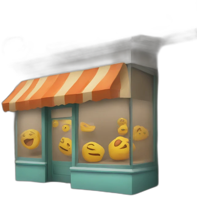 Storefront sign emoji