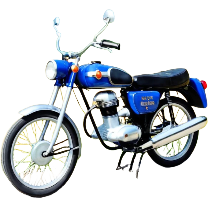 Глянцевая игрушечная ракета в сине-оранжевых цветах, взлетающая вверх, оставляющая за собой красивый след из облачков дыма. Символ быстрого прогресса emoji