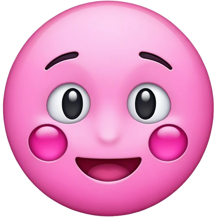 Emoji pink emoji