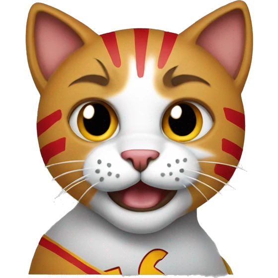 kansas city chiefs cat emoji