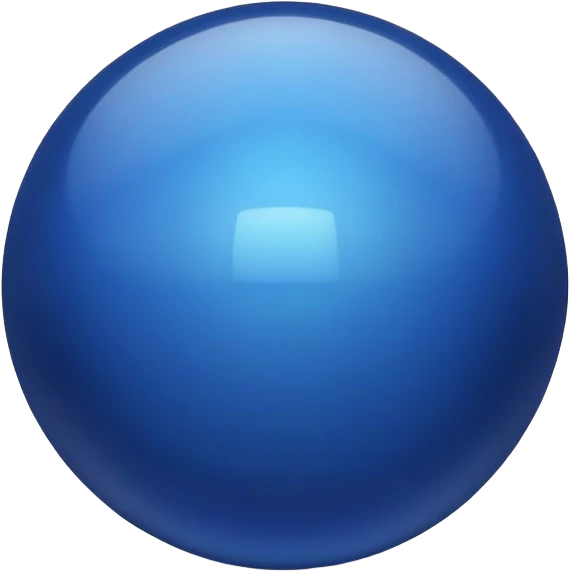 Dark blue emoji