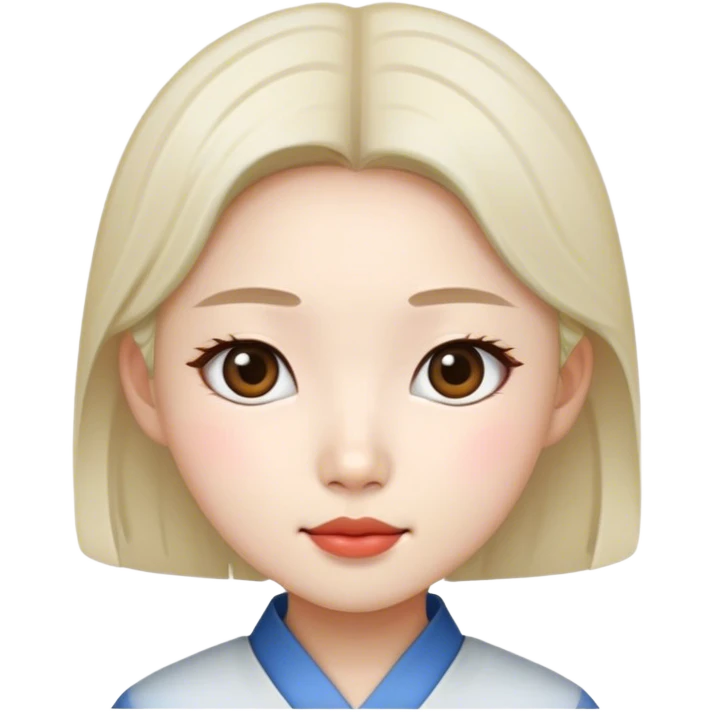 Korean girl emoji