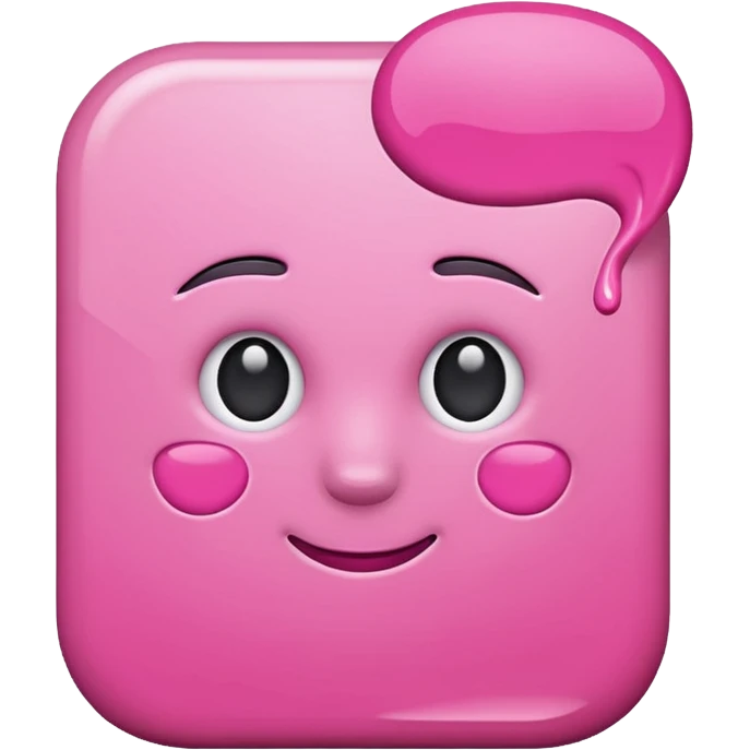 Pink emoji
