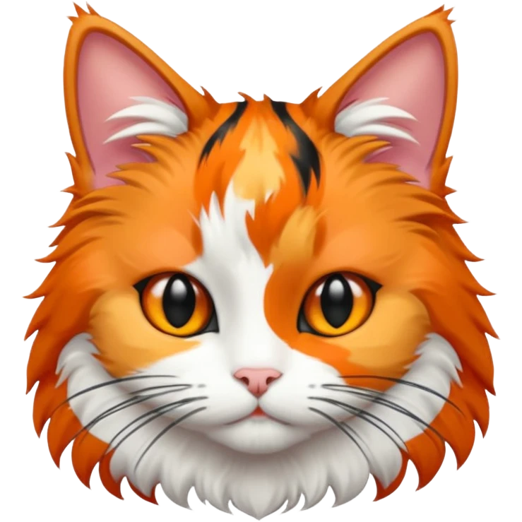 Calico cat emoji