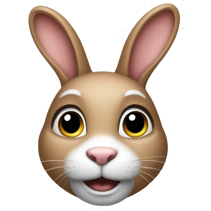 It's a rabbit, but it gives the answer to the skin beauty question that feels like a dermatologist emoji