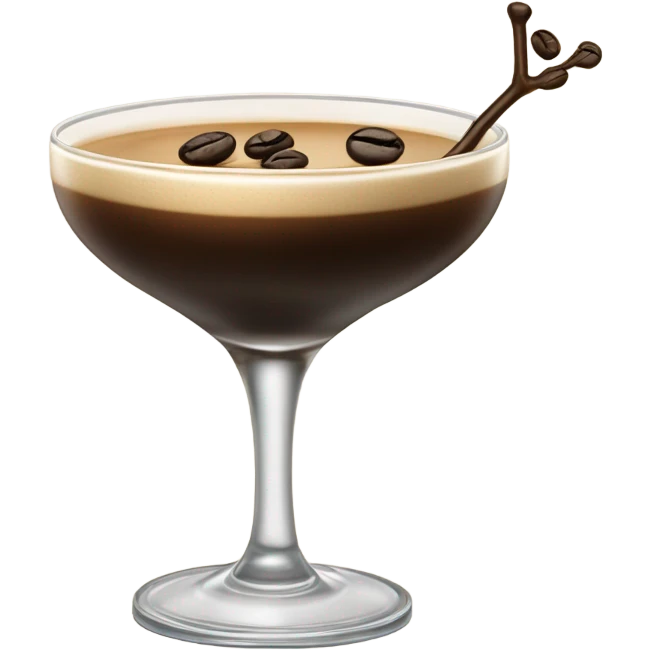 Espresso martini emoji