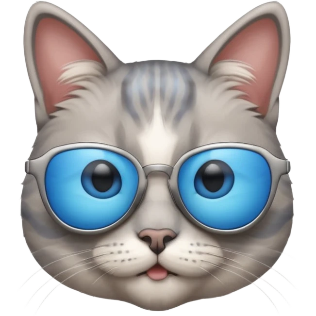 Cat wearing sunglasses emoji