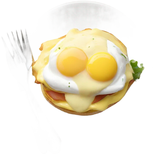 Eggs Benedict emoji