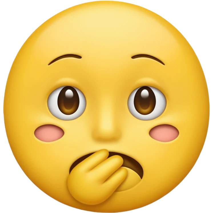 Make a new shushing emoji emoji