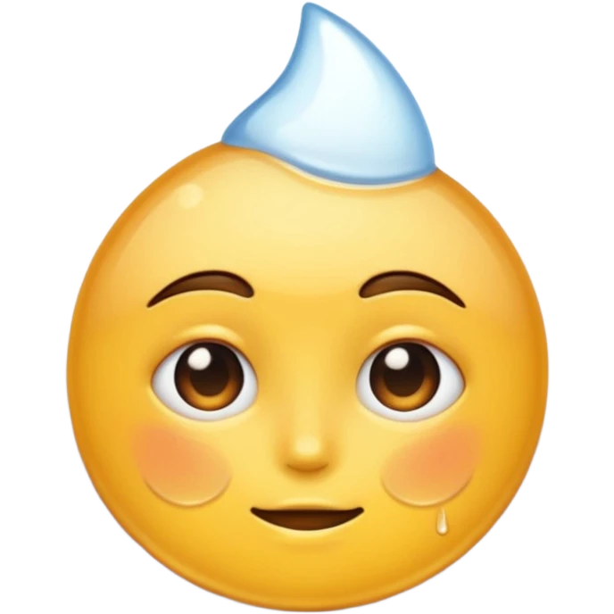 Sweaty emoji