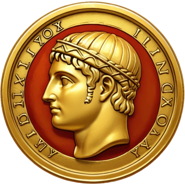roman gold coin emoji