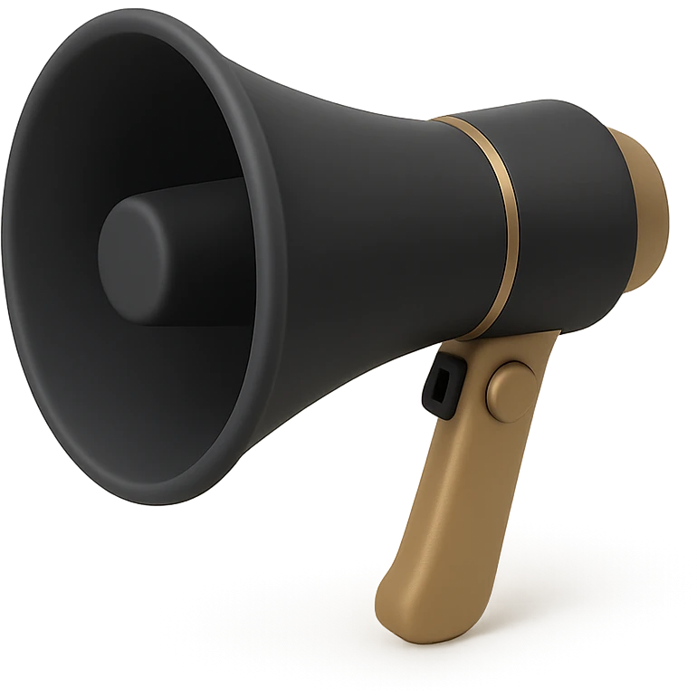megaphone emoji