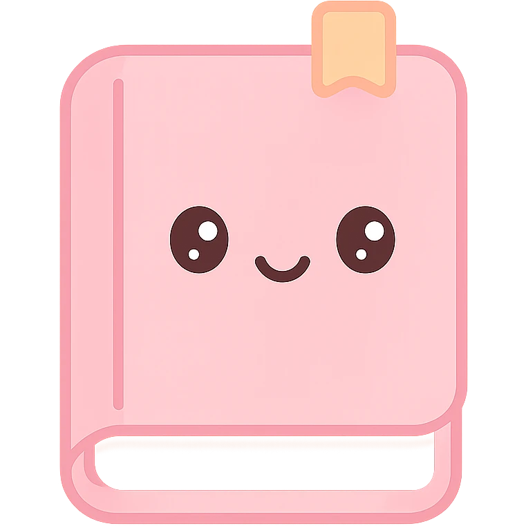 cute and bright book emoji emoji