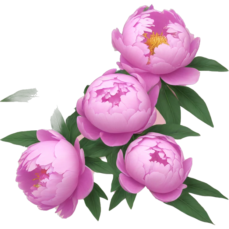 Peonies  emoji