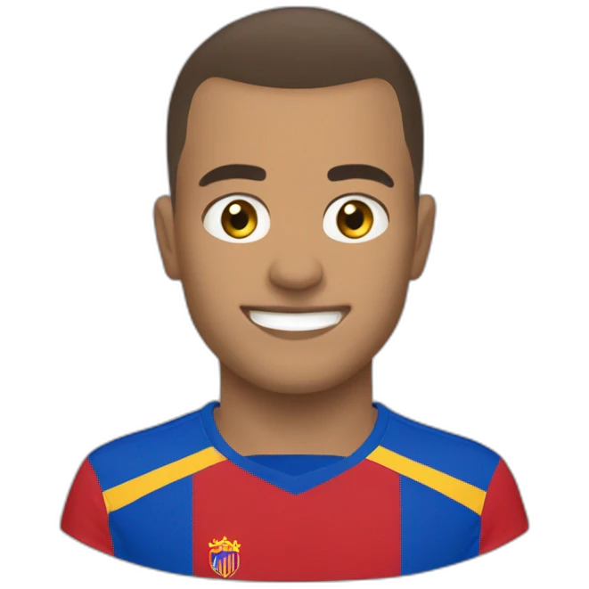Copil in tricoul FCSB-ului emoji