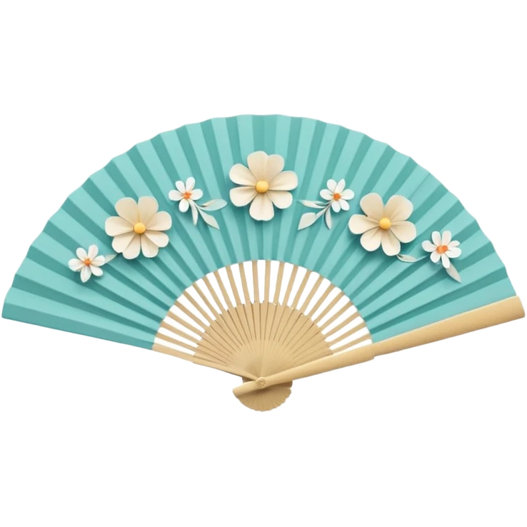 paper hand fan emoji