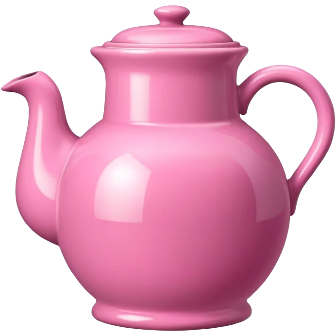 Jarrón de ceramica pink emoji