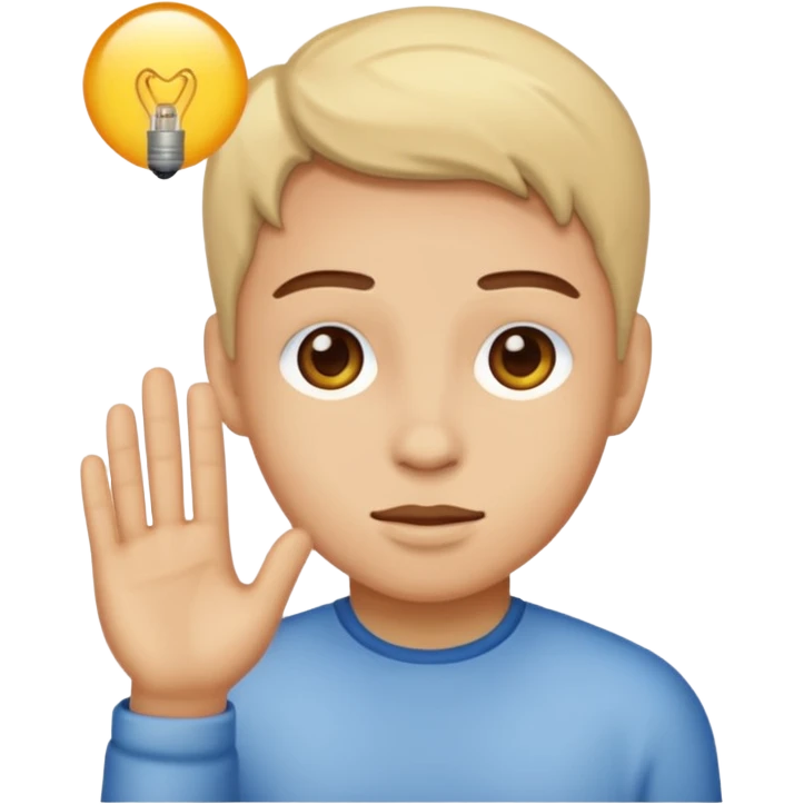 Light skin and  emoji