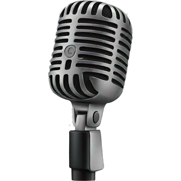 Microphone emoji