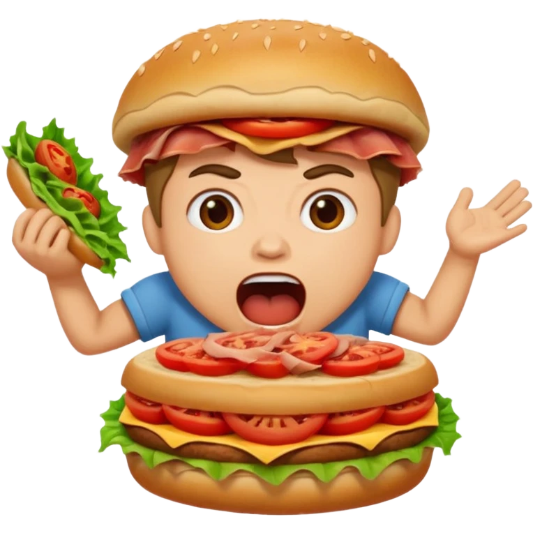 Kai Cenat yelling at torta emoji