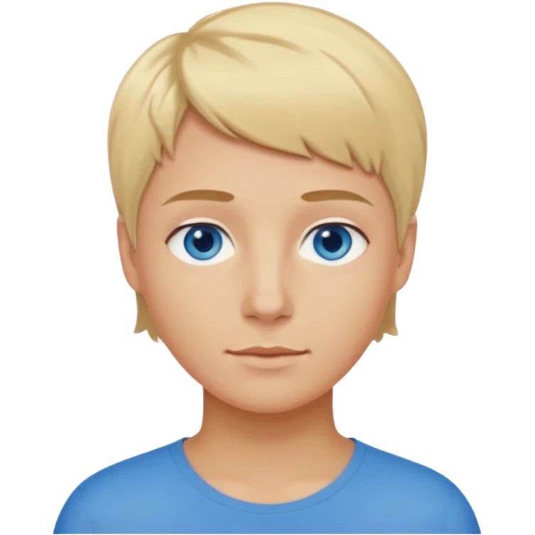 short blond hair blue eyes 5ft 9 140lbs Italian emoji