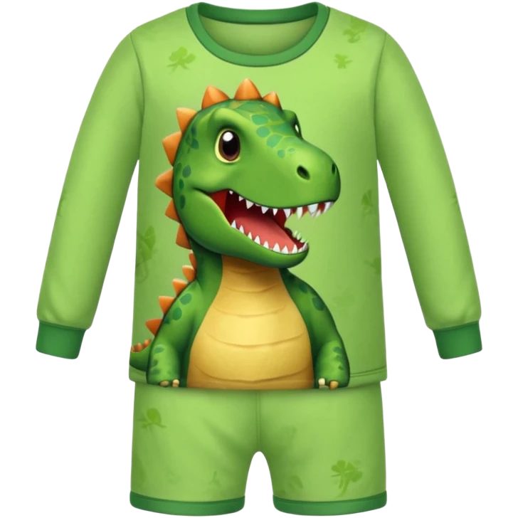 Dinosaur Pajamas emoji