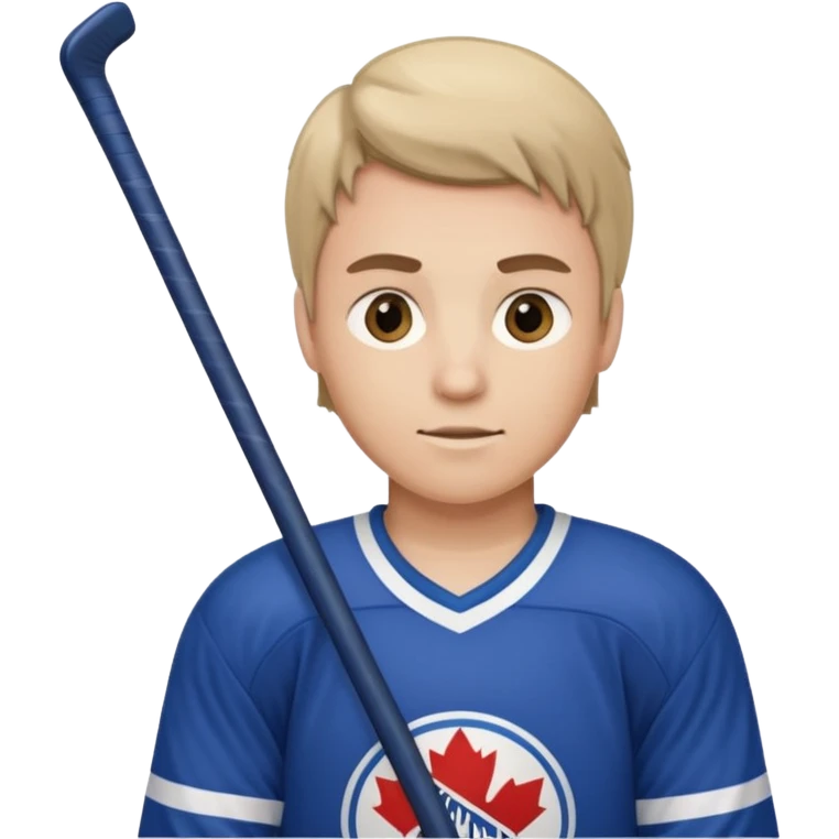 a hockey player emoji