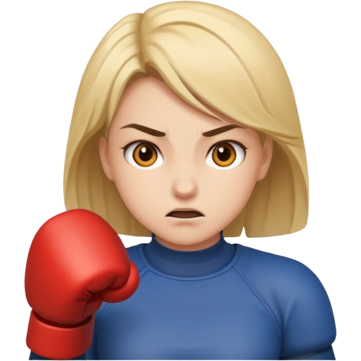 girl fighthing emoji
