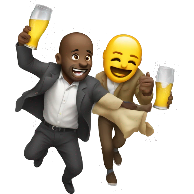 Alcoholic anonymous celebration  emoji