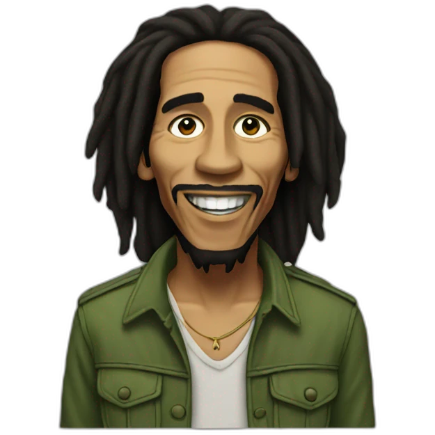 Bob Marley emoji