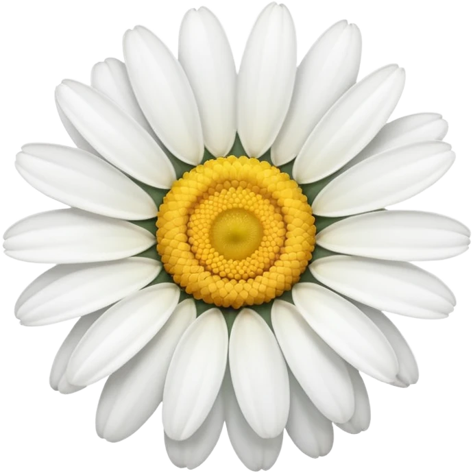 white daisy emoji