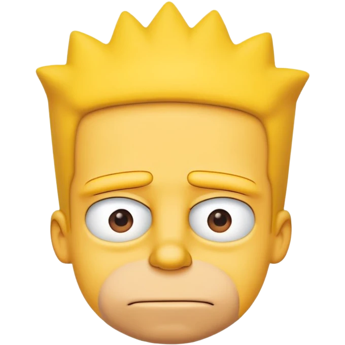 bart simpson emoji