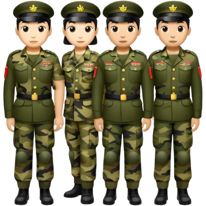 thai army emoji