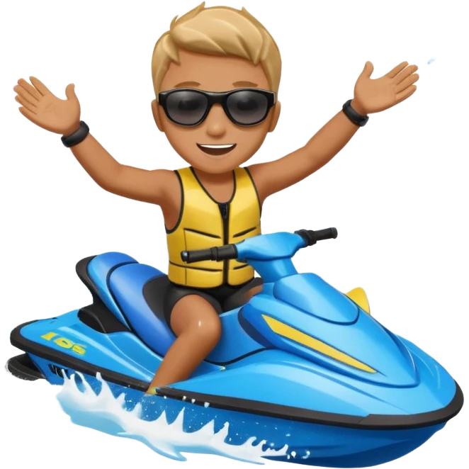 jet ski rider emoji
