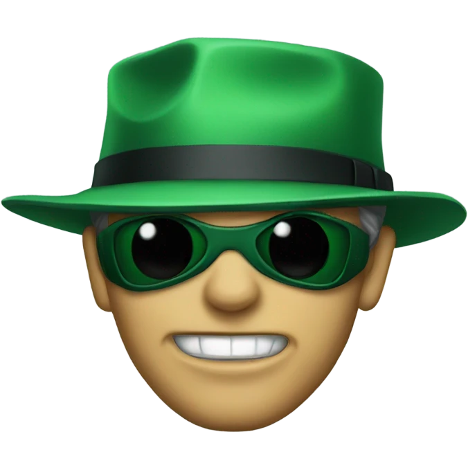 Green hornet emoji