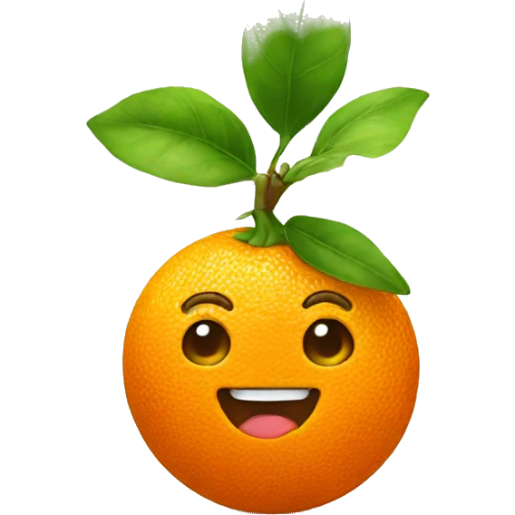orange emoji